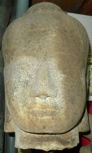 Khmer Jayavarman head Khmer Jayavarman head