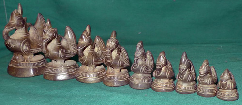 Set of 9 opium weights Set of 9 opium weights