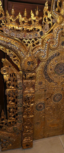 Chief monk armchair background Chief monk armchair background