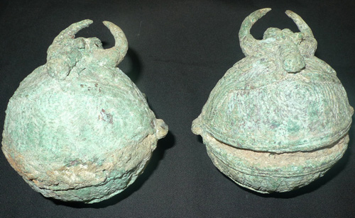 Pair of Khmer bells Pair of Khmer bells