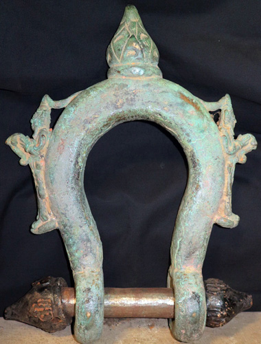 Giant temple bell hook Giant temple bell hook