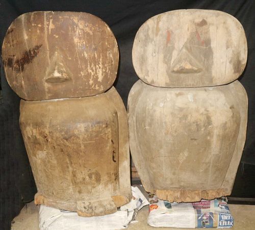 Pair of giant owls L8390-UD
Pair of giant owls
Status : Available
Click on picture for enlarge