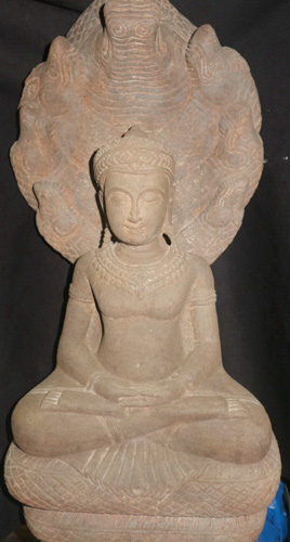 Buddha under 7 headed naga L8560-NT
Buddha under 7 headed naga
Status : Available
Click on picture for enlarge