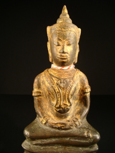 Early Ayutthaya Buddha giant amulet, located in Europe