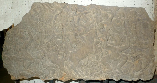 Khmer bas-relief