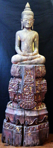 Khmer Buddha on base