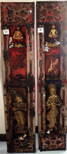 Pair of temple doors