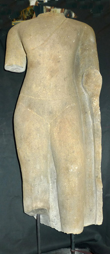 Khmer Buddha torso