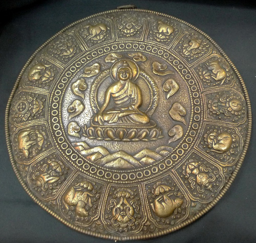 Buddhist votive plaque