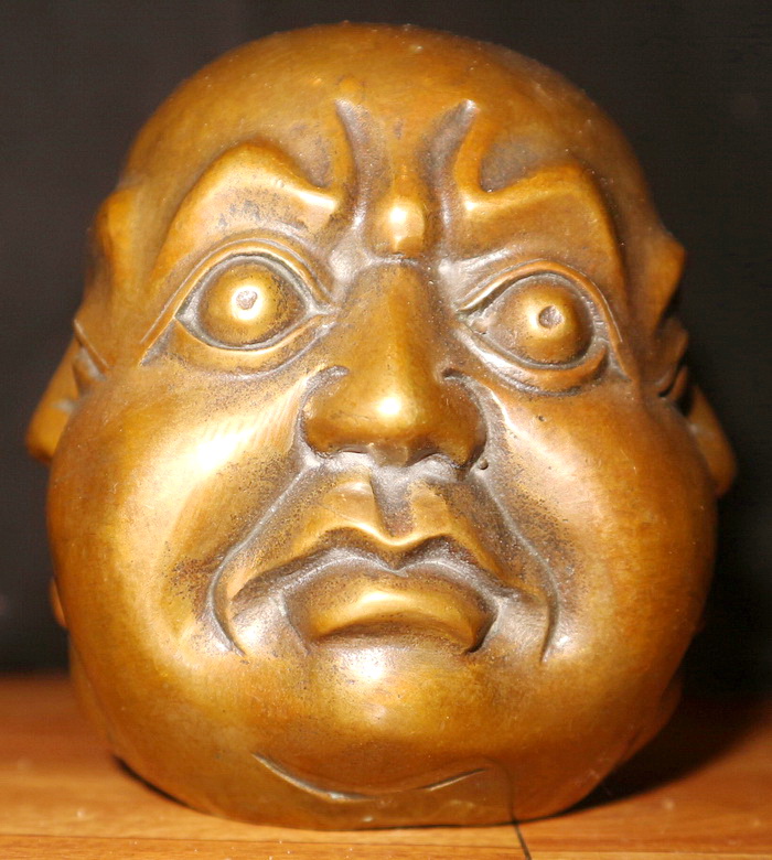 Four faced Chinese man