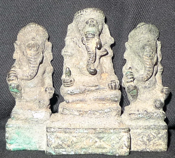Khmer triple Ganesh