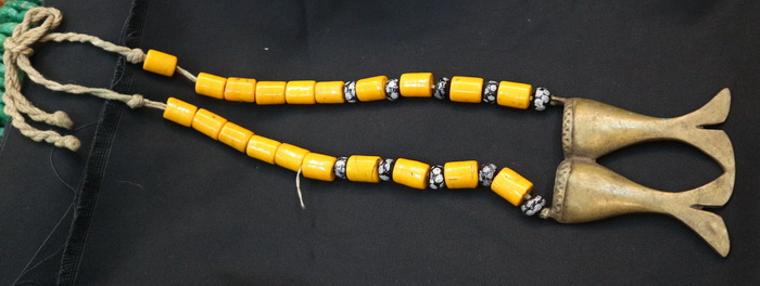 Naga shaman necklace as a fishtail