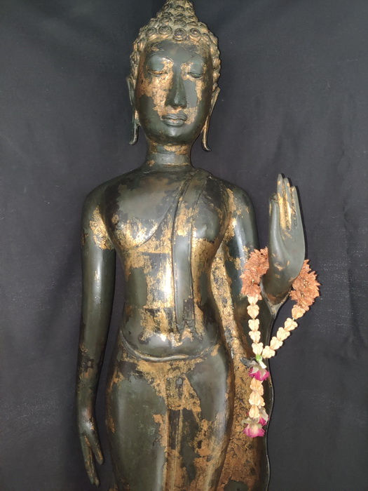 Walking Sukhothai Buddha     $ 1100 - 1000 €