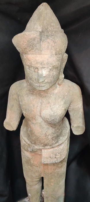Khmer half male, half female deity