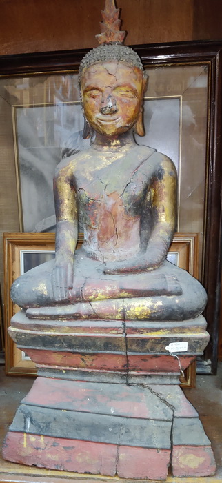 Lacquered Lao Buddha