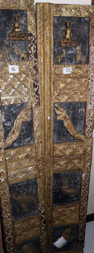 Pair of temple doors