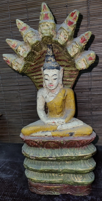 Buddha under 7 headed naga