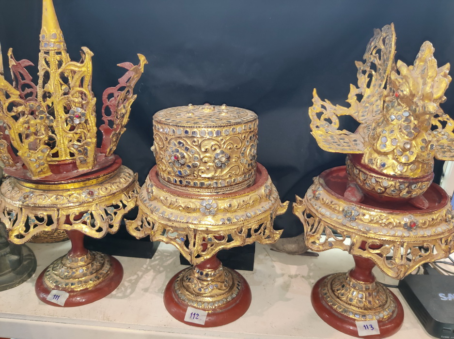 Set of 3 lacquerwares