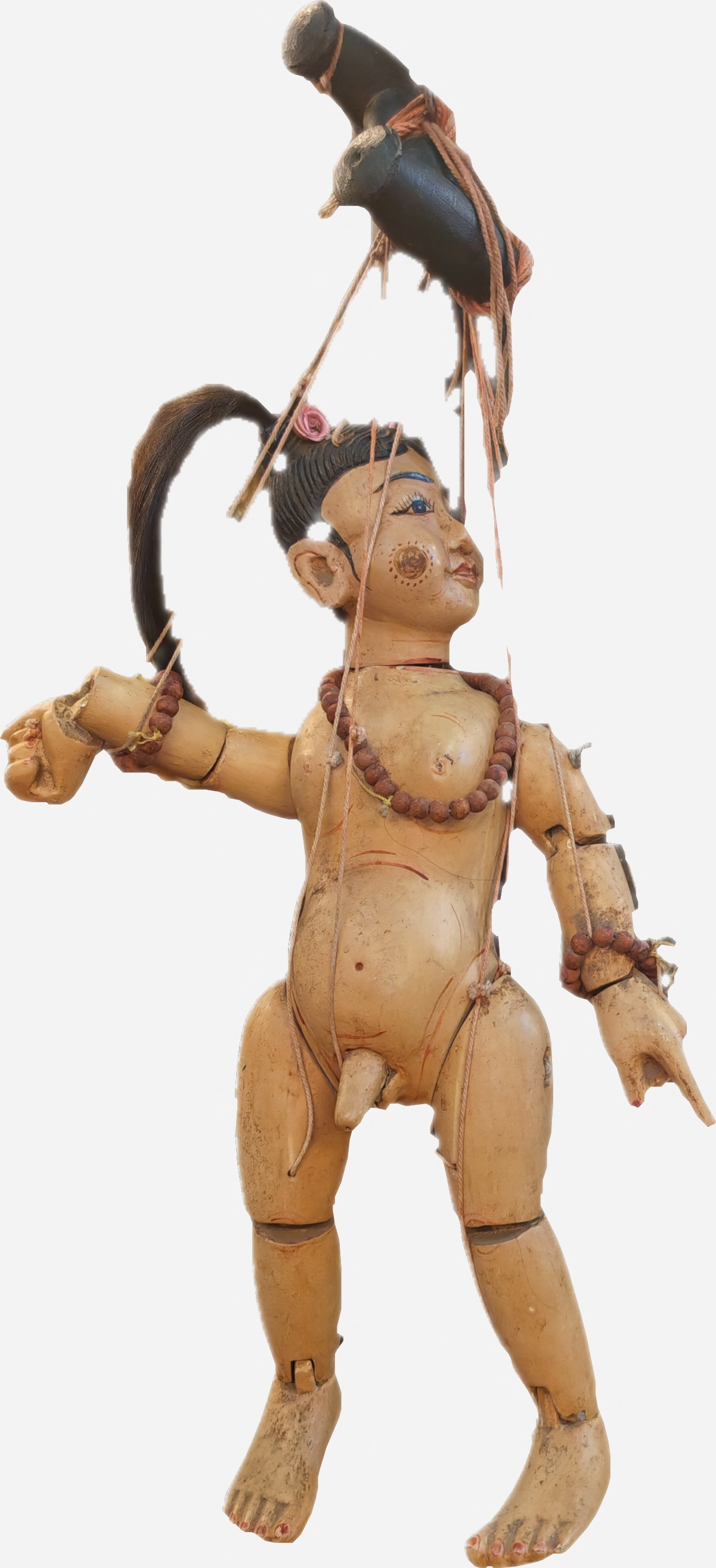 Puppet marionette, naked boy nat