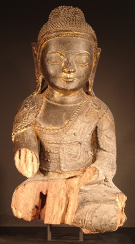 Shan Buddha, baby face, located in Europe