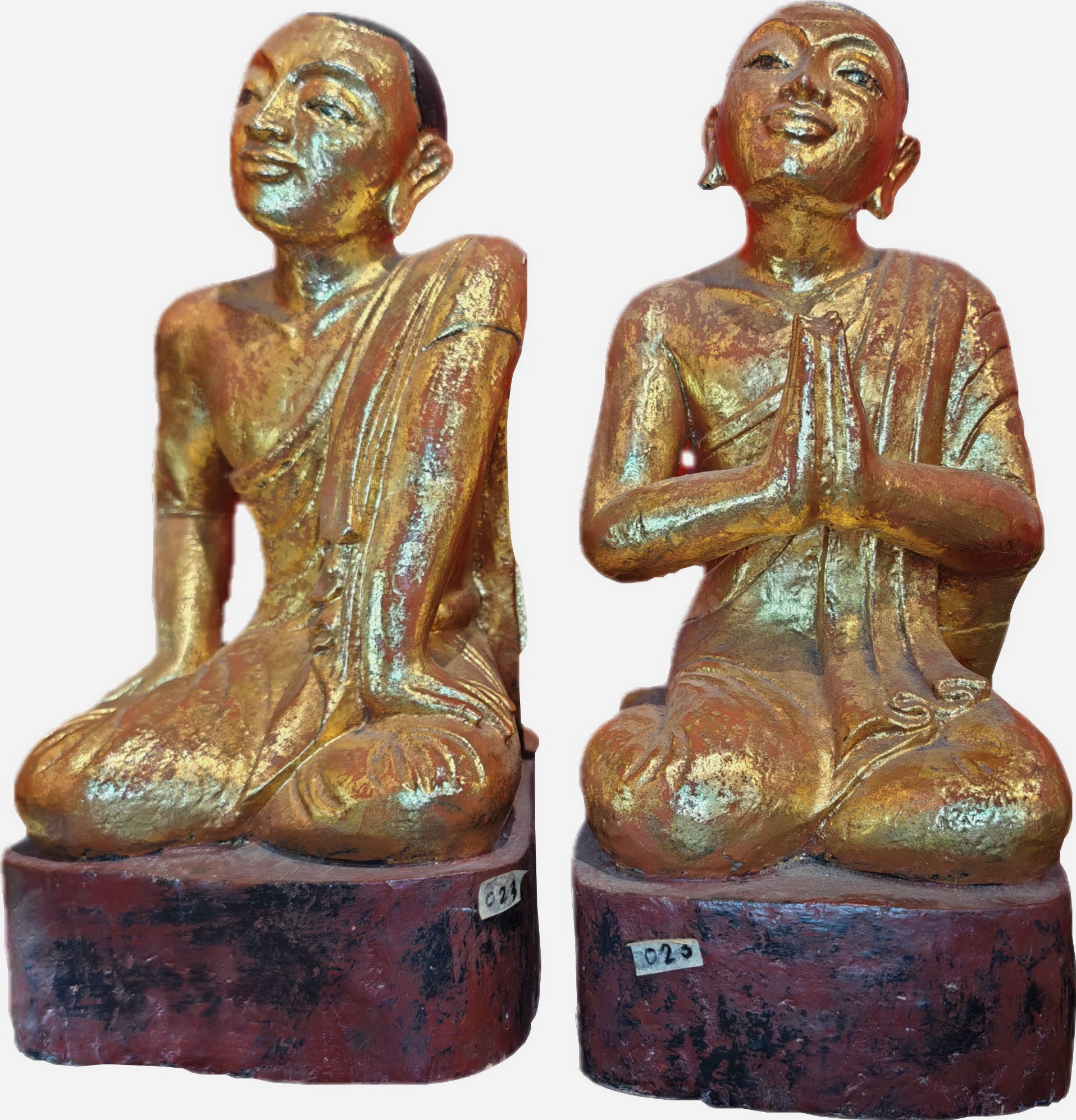 Sariputa and Mogallana Monks