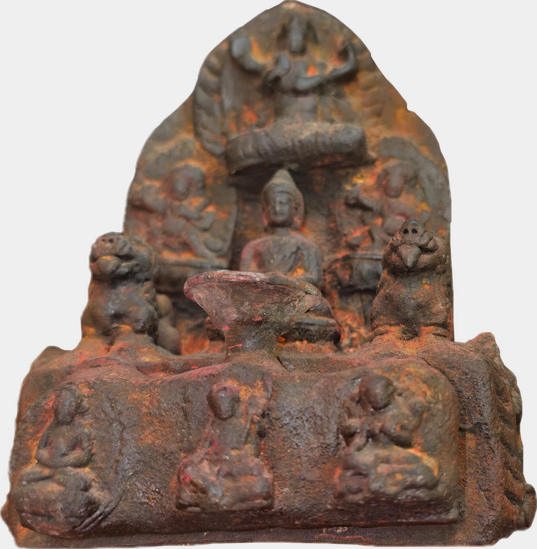 Buddha altar used as Incense burner