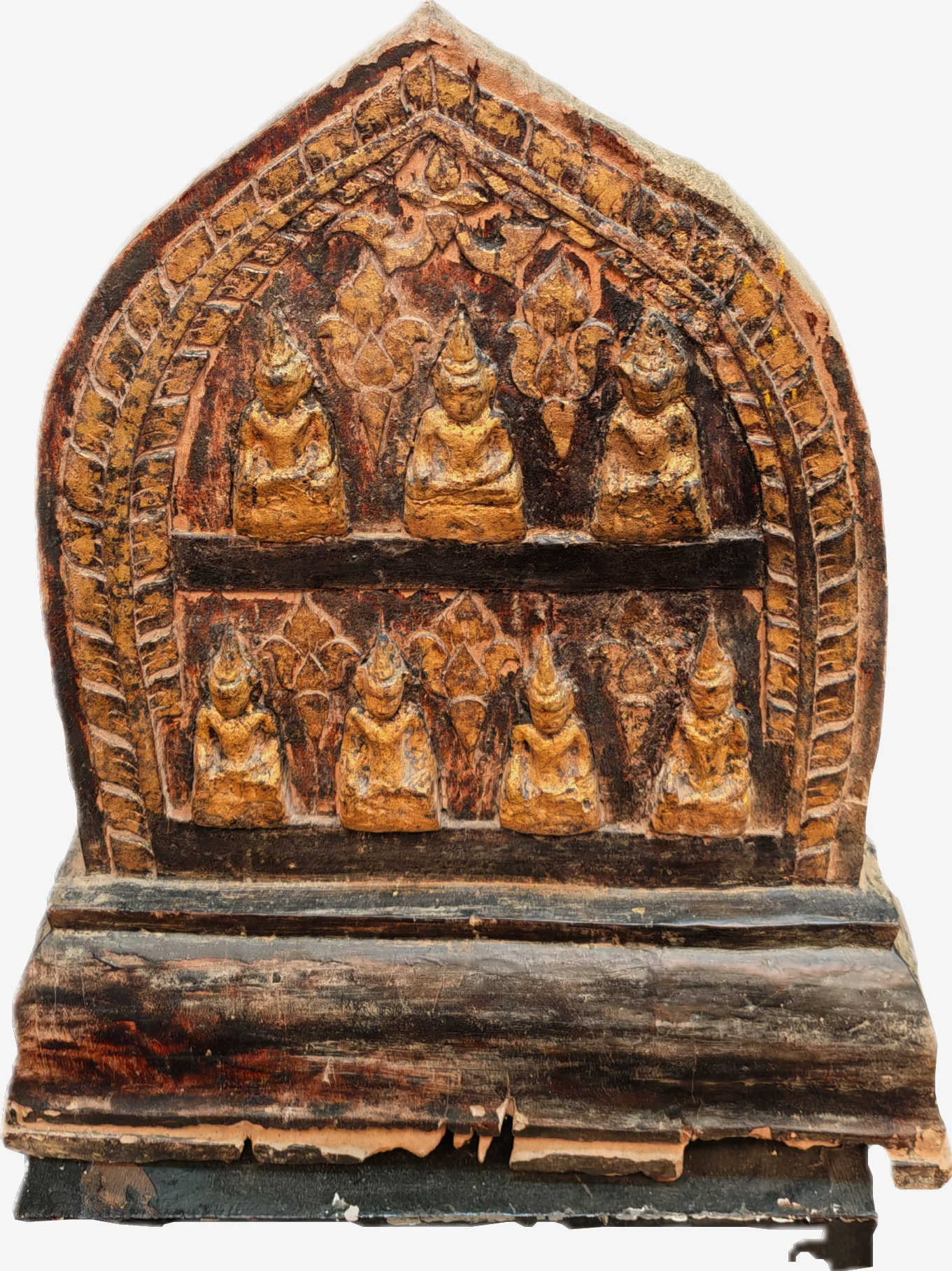 Buddhist votive plaque, Ayutthaya style